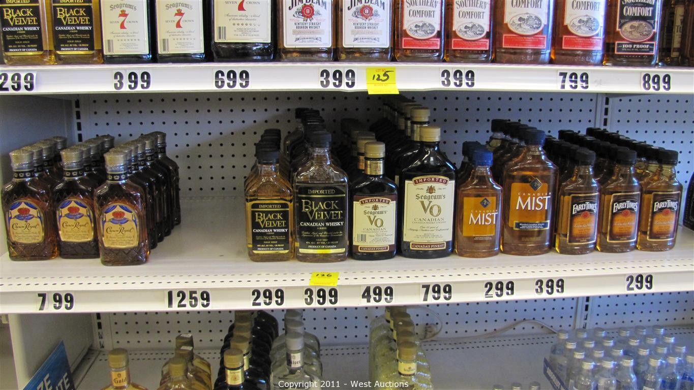 West Auctions Auction Liquor Store Liquidation in Castro Valley, Ca
