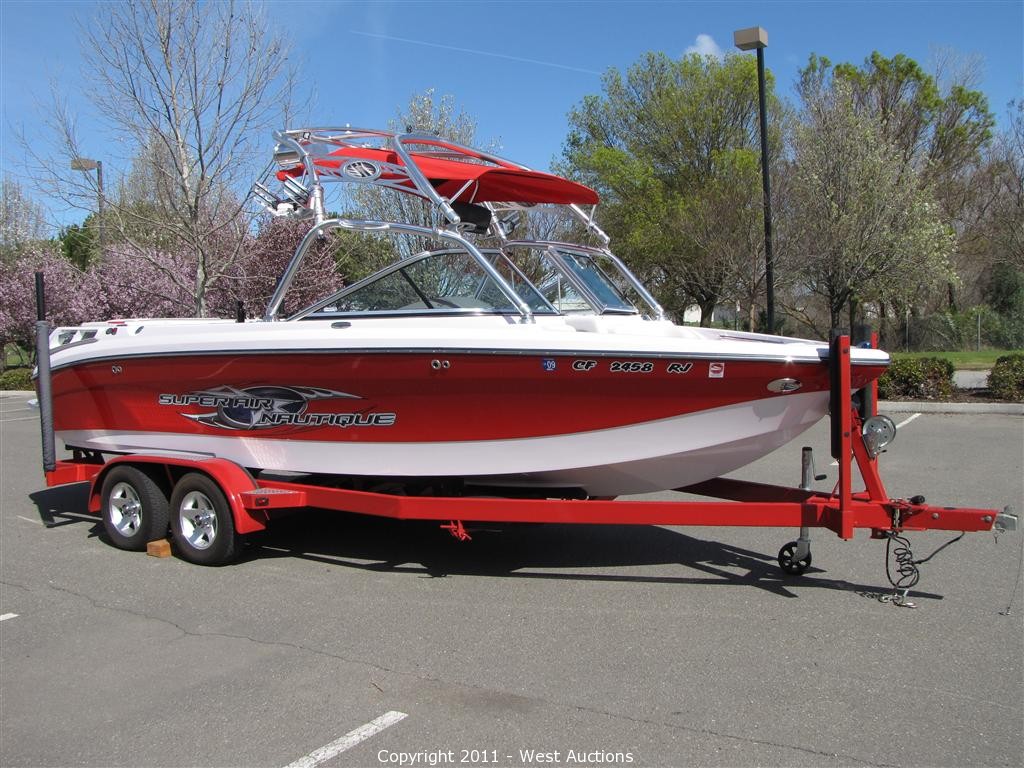 West Auctions - Auction: Super Air Nautique Ski Boat and Donzi Sport ...