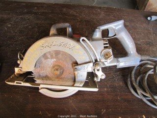 worm skil saw drive