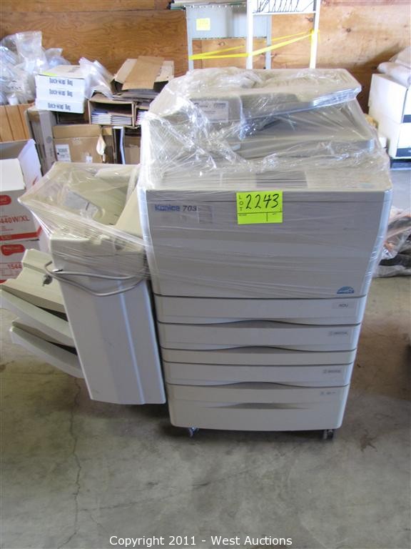 West Auctions Auction Final Auction of Five Equipment Blowout