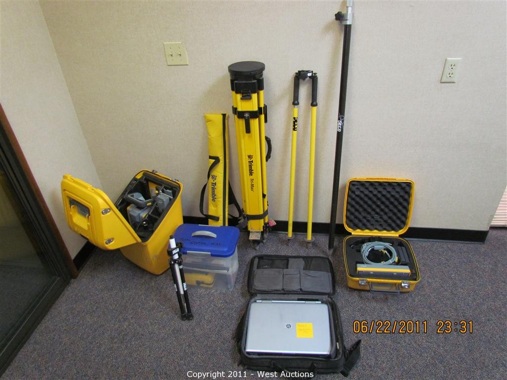 West Auctions Auction Trimble Surveying Tools Layout Manager with