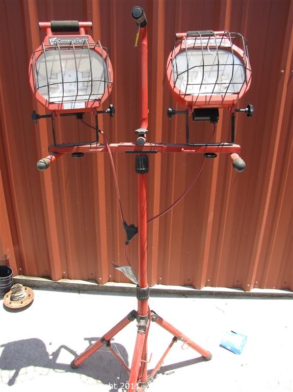 commercial electric light stand