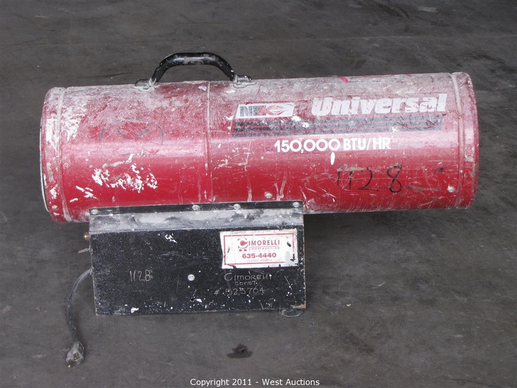 West Auctions Auction Liquidation of Construction Company in