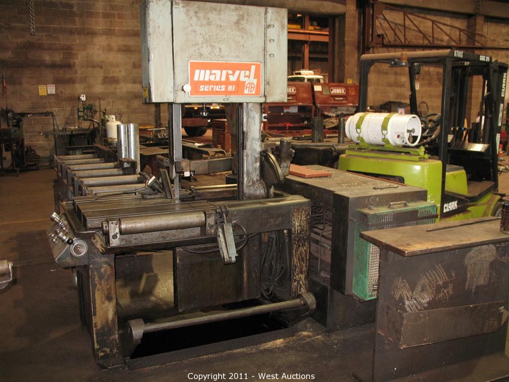 West Auctions Auction Metalworking Equipment, Utility Trucks