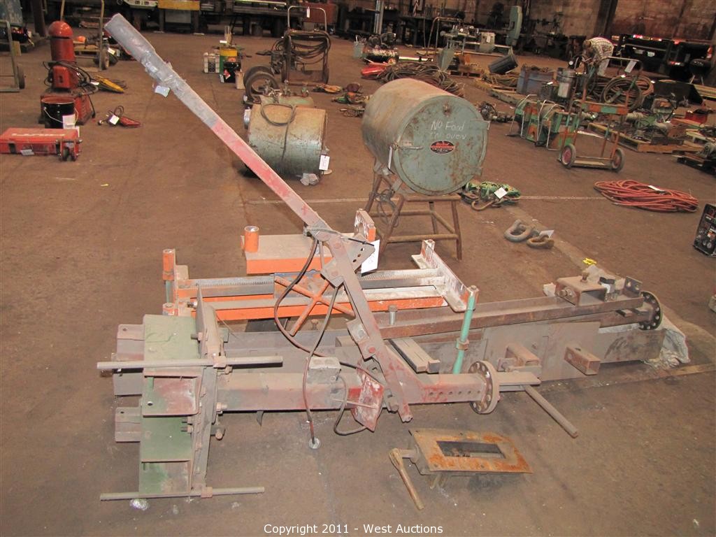 West Auctions Auction Metalworking Equipment, Utility Trucks
