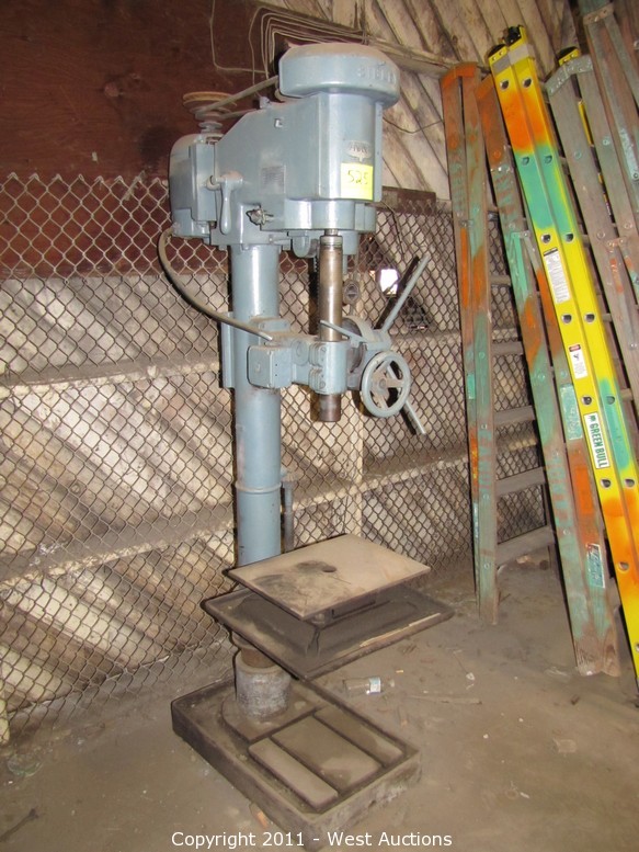 West Auctions Auction Metalworking Equipment, Utility Trucks