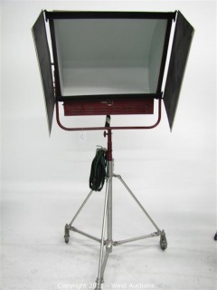 Mole Richardson Type 2571 4,000 Watt Super-Softlite on Mole Richardson Litewate Crank-Up Stand