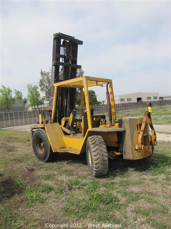 West Auctions Auction Liquidation Of Vehicles Tools And Equipment Item Lion Liftall Forklift