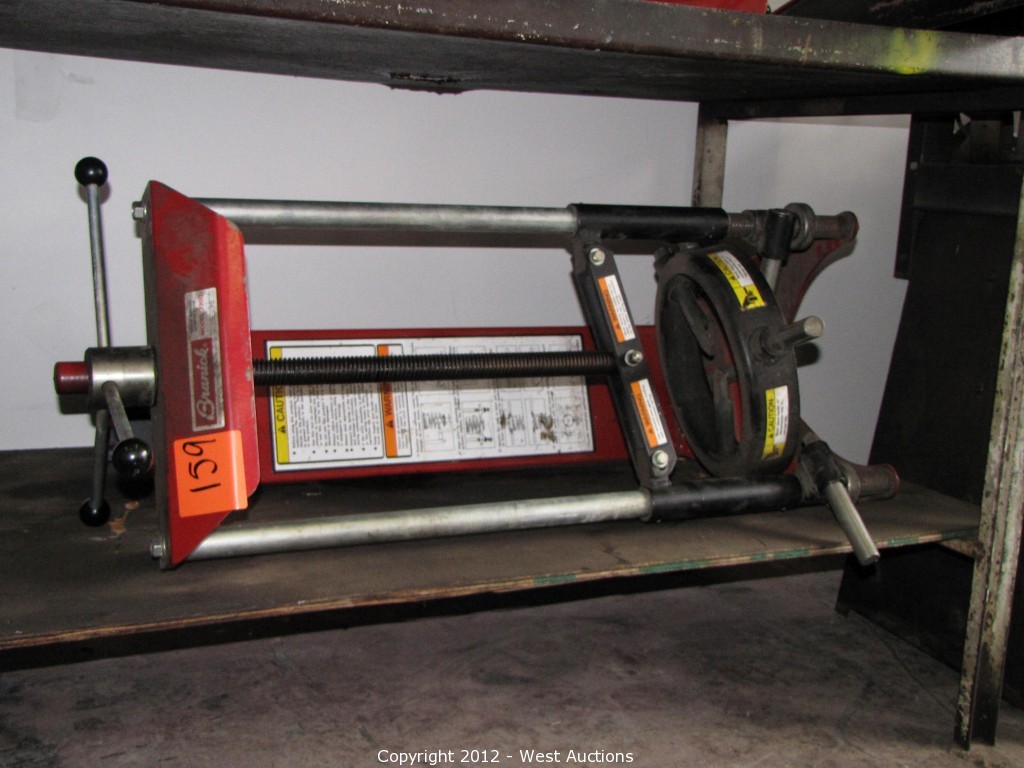 West Auctions Auction Machine Shop Tools and Equipment ITEM Branick