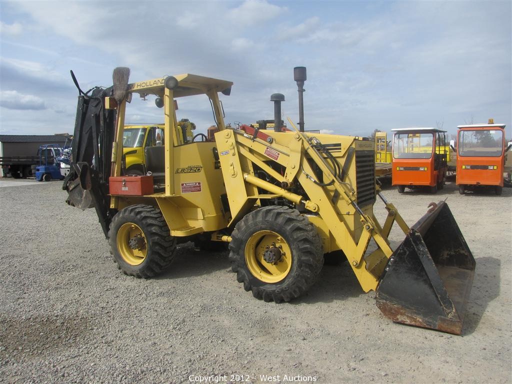 West Auctions Auction Trucks Trailers Backhoe Construction And Agricultural Equipment Item 0243