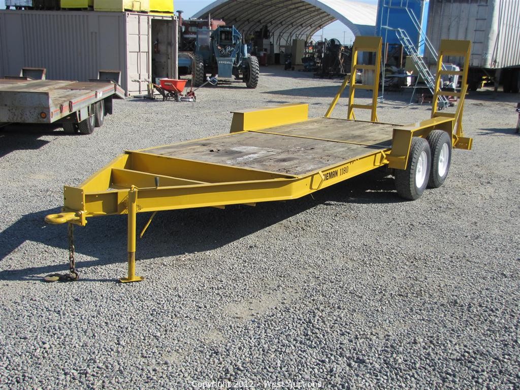 West Auctions Auction Trucks Trailers Backhoe Construction And Agricultural Equipment Item 0667