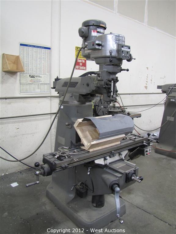 West Auctions Auction H & S Products ITEM Bridgeport Series I