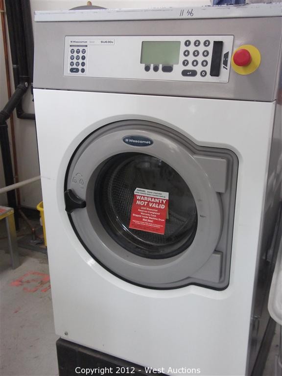 West Auctions Auction Commercial Laundry Equipment ITEM Commercial