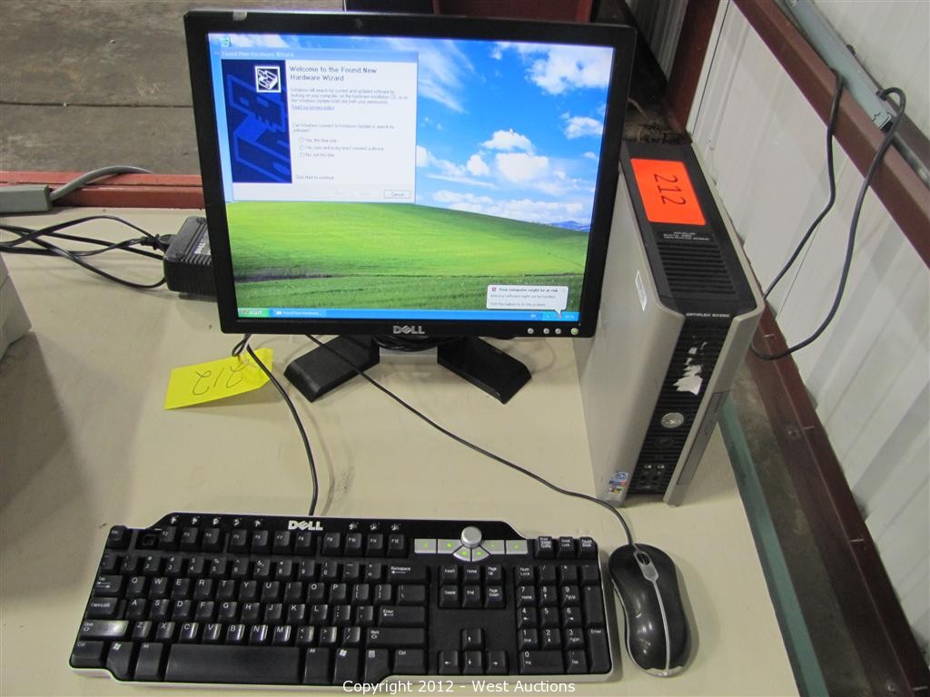 West Auctions Auction Surplus Liquidation Auction ITEM Dell 3.0 GHz