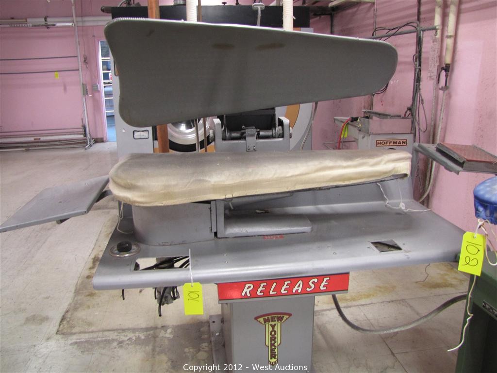 West Auctions Dry Cleaning Equipment