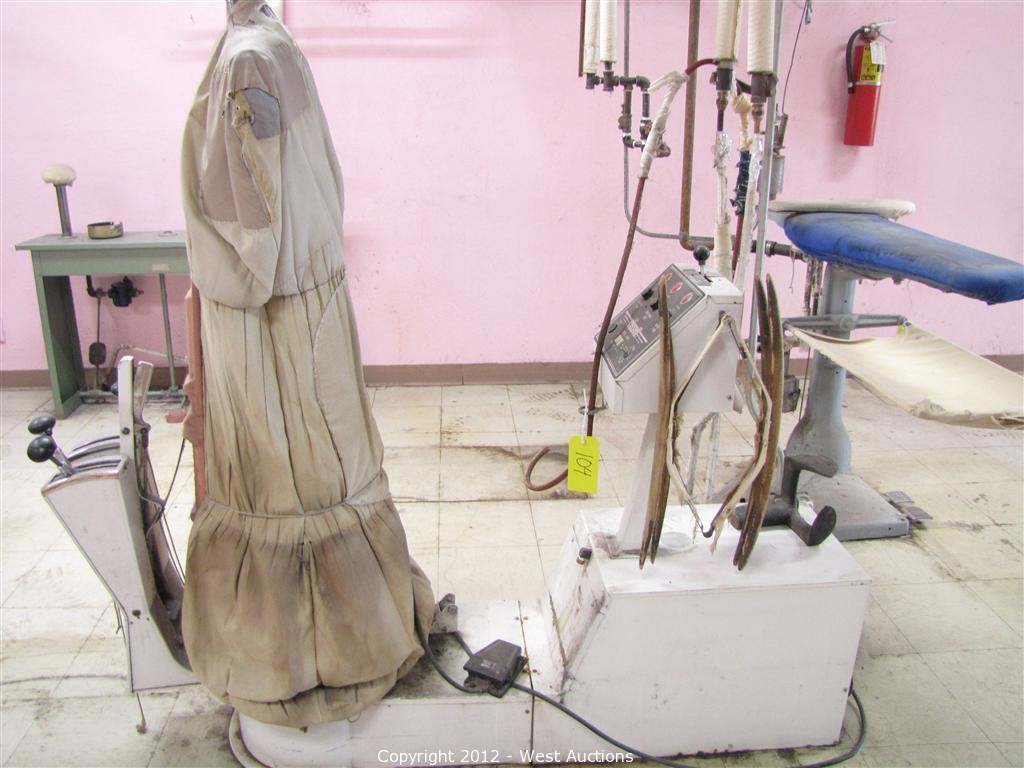 West Auctions Auction Dry Cleaning Equipment ITEM Cissell Dry