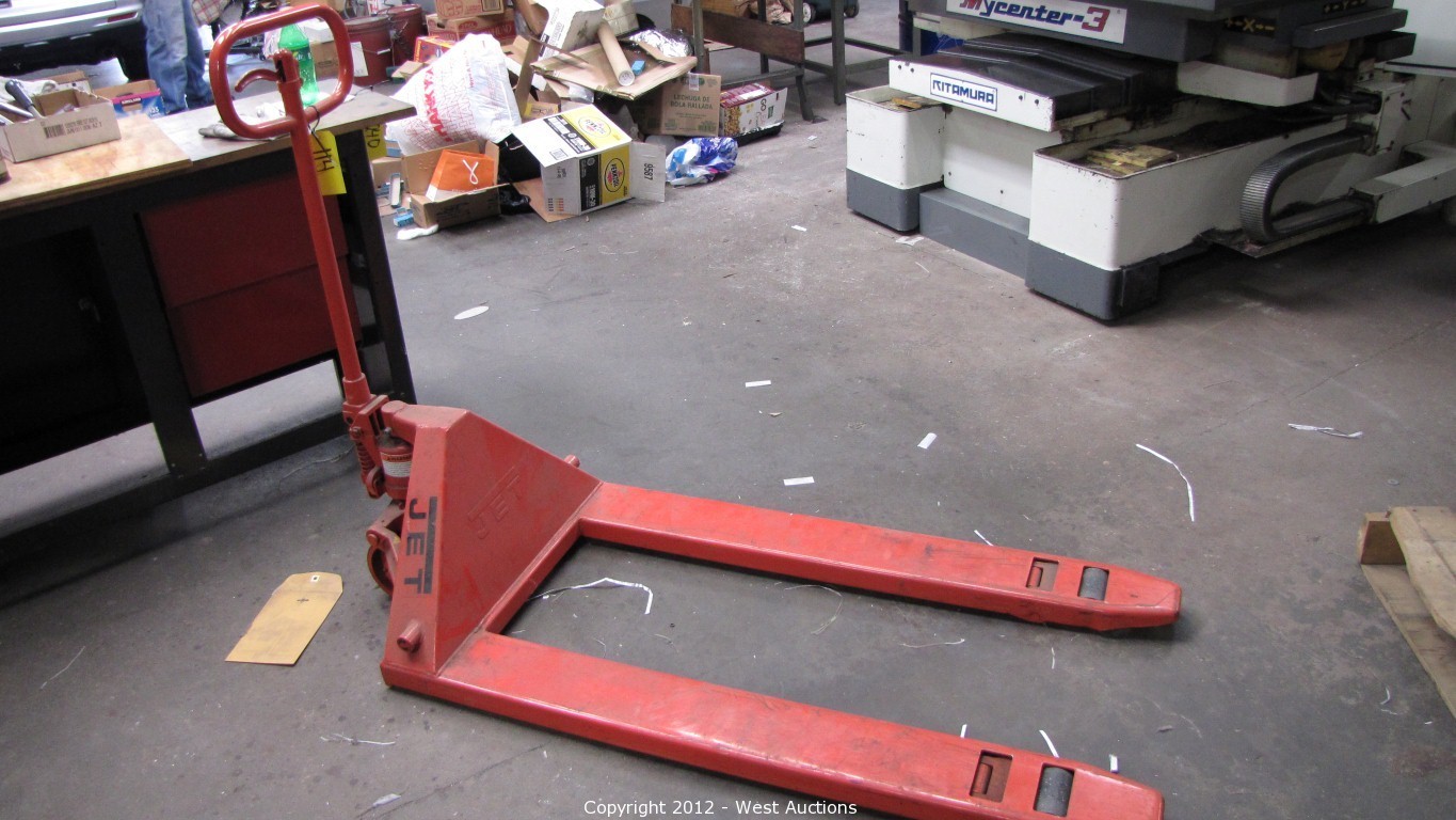 West Auctions Auction Complete Sellout of Machine Shop Tools and