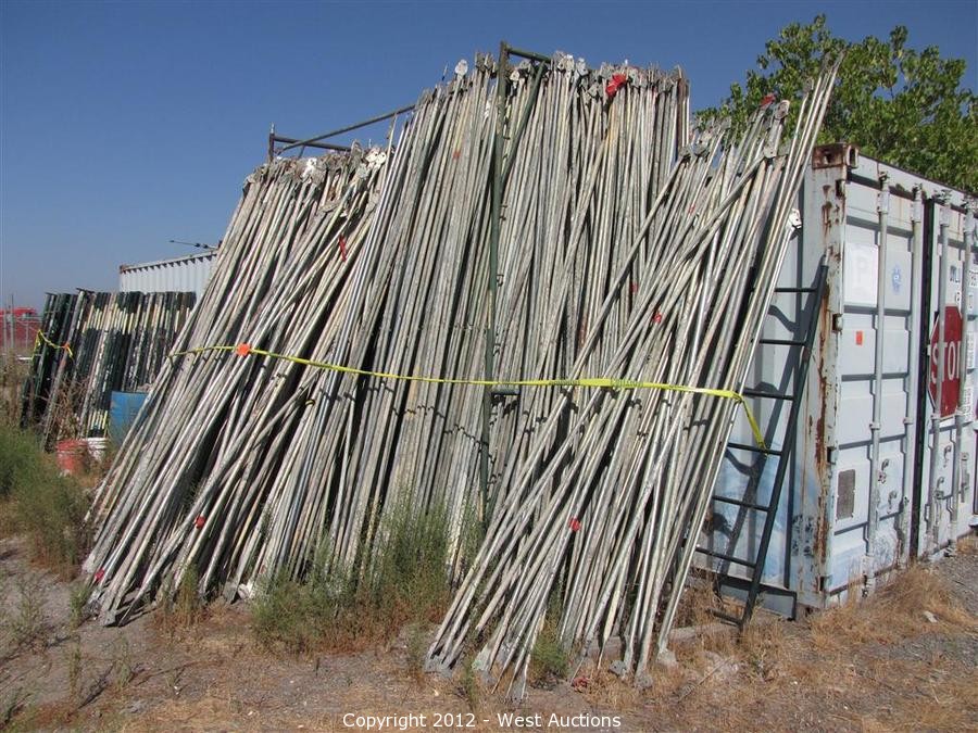 West Auctions Auction Bankruptcy Auction of Scaffolding Equipment