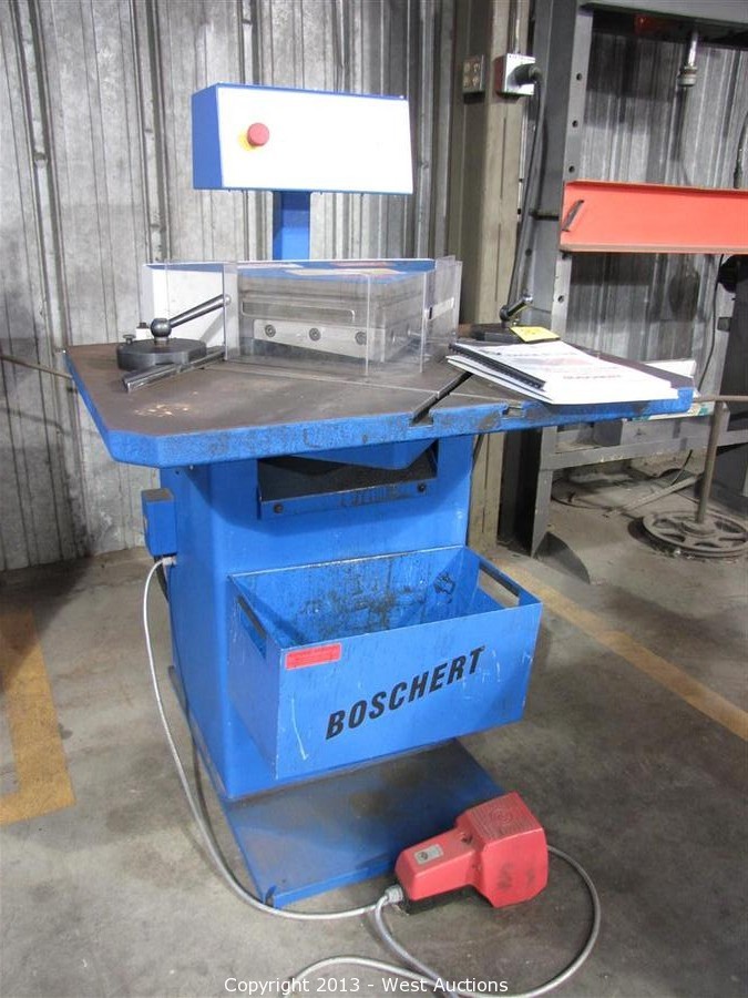 West Auctions Auction Complete Sellout of Bay Area Metal Fabricator