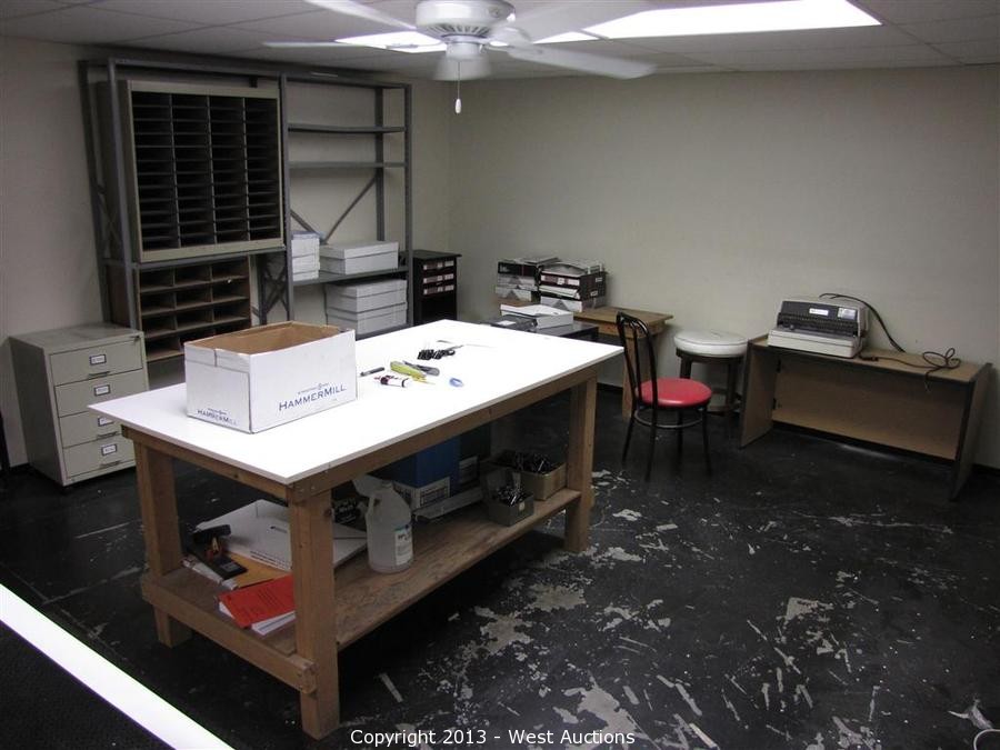 West Auctions Auction Complete Sellout of Sacramento Printing