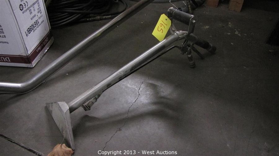 West Auctions Auction Carpet Cleaning Van, Motorhome, and Equipment