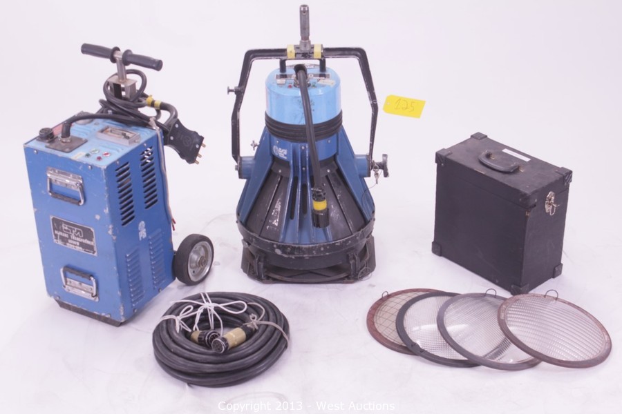 West Auctions Auction Lighting, Grip Equipment and Accessories in