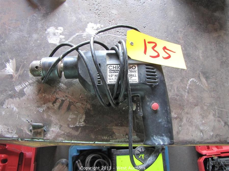West Auctions Auction Tools from Welding and Fabrication Warehouse