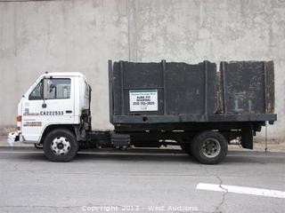 1994 Isuzu NPR Turbo Diesel Stakeside Dump Bed Truck 