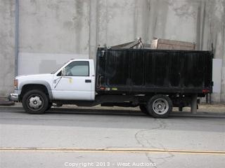 1995 Chevrolet Cheyenne 3500 HD Dump Bed Truck 