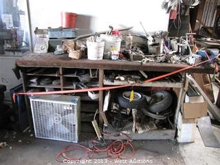 Work Bench and Contents