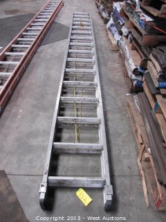 Werner 32' Aluminum Extension Ladder