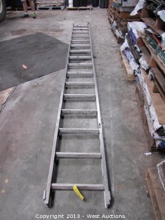 Aluminum 16' Ladder - Broken