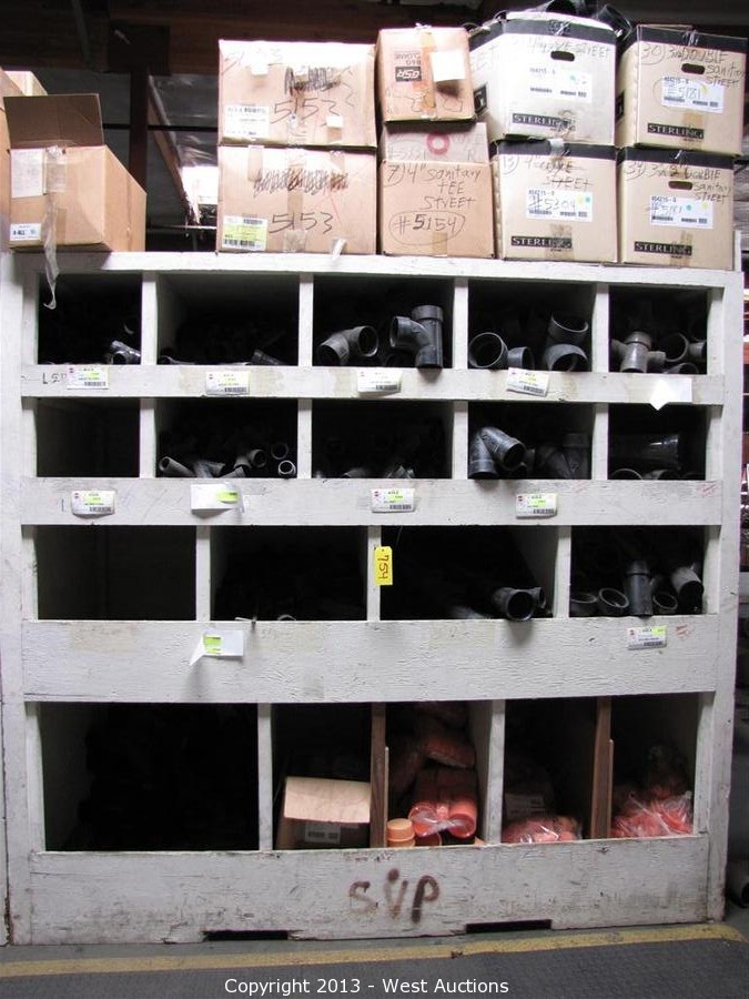 West Auctions Auction Auction 2 Liquidation of Plumbing Warehouse