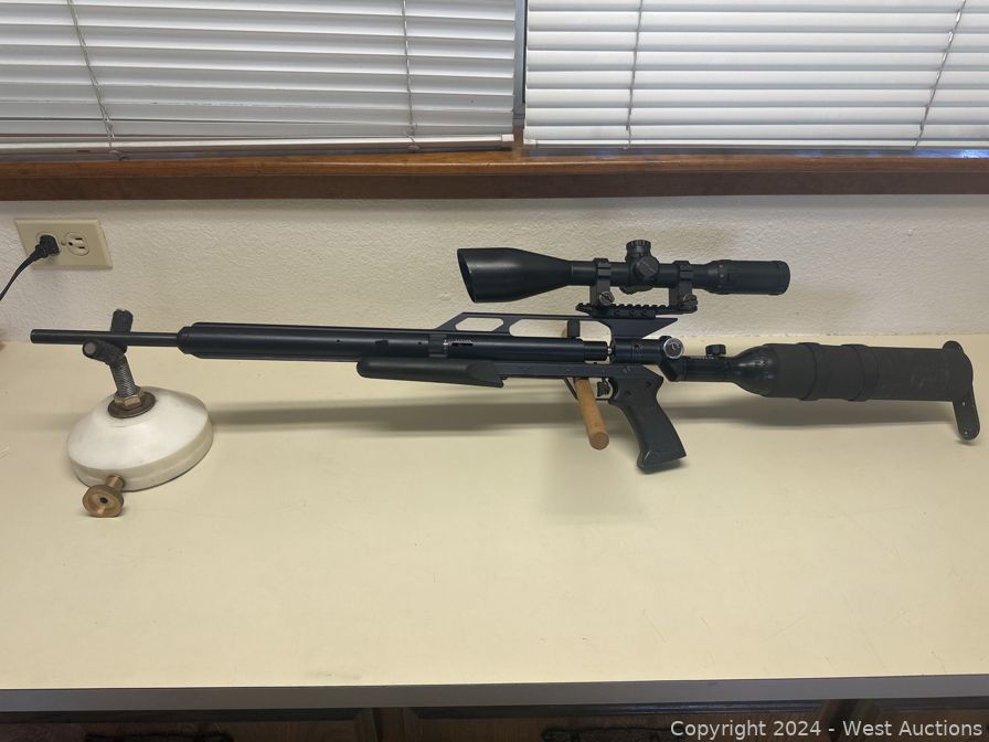 Airforce R0401 Pellet Gun With Scope And Assorted Components Auction | West  Auctions