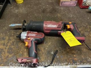 Chicago Electric Sawzal And Drill