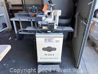 Shop Fox W1812 Planer/Moulder with Stand