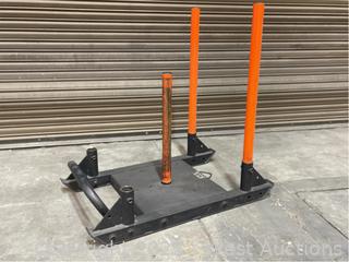 Troy barbell push sled 
