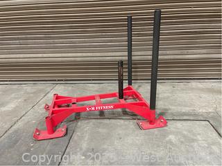 Xtreme monkey professional driving power sled red