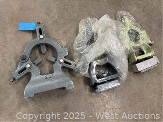 (3) Assorted Lathe Steady Rests 