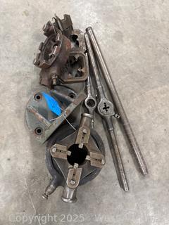 Tooling Die And Handle, 90 Degree Angle Plate, Pipe Threading And More 