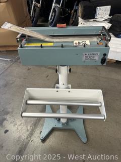Uline 18” Foot Operated Heat Sealer with Cutter (New/Never Used)