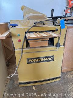 Powermatic PM15 Planer Molder With Attachments 