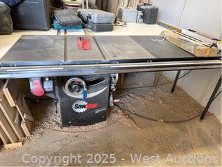 Sawstop 3HP 10” Professional Stationary Cabinet Table Saw With T-Guide And More 