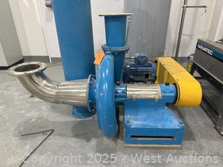 HTD50-11 Centrifugal Blower with Stack