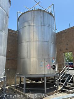 12,152 Gallon Steel Liquid Storage Tank