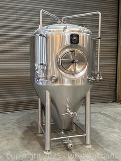 7 BBL Craftmaster Stainless Steel Jacketed Fermenter Brew Tank