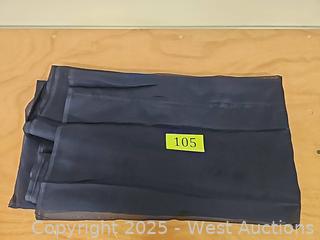 Sheer Navy Drape 30' 