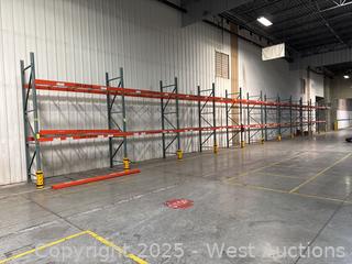 (11) Sections Of Pallet Racking: (12) 145” Uprights, (48) 96” Crossmembers 