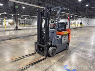 Toyota 2,750 lb Capacity Electric Forklift 