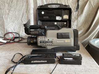 Panasonic S-VHS Movie Camera Model#: AG-456UP